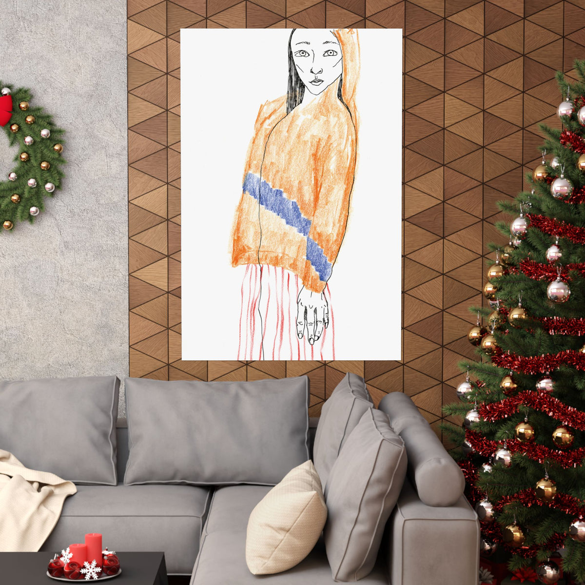 Tekening "Jezelf"