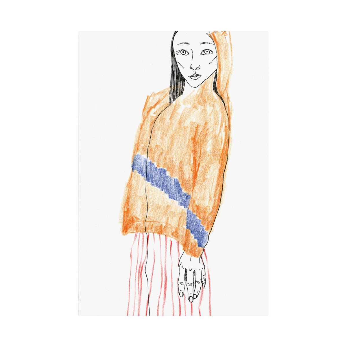 Tekening "Jezelf"