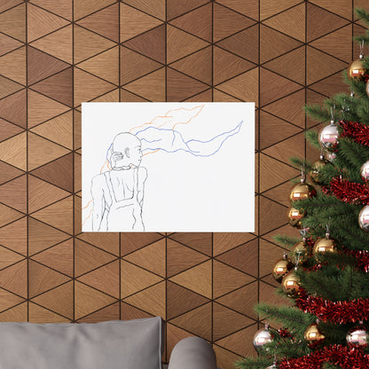 Tekening "Vrij"